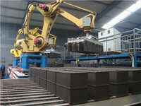 Auto brick setting robot machine for clay brick production line
