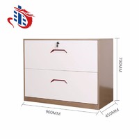 more images of Commercial Office Openable 2 Drawers Display Steel Storage Filing Metal Wide Cabinet