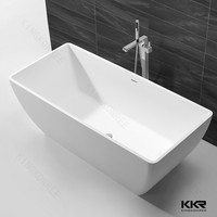 china new design bathtub artificial stone bathtub