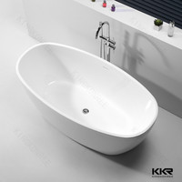 more images of Hotel bathroom solid surface bathtubs small size