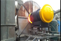 Industrial Light and heavy oil burner combustor