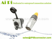 Waterproof Metal RJ45 Ethernet Cable Connector