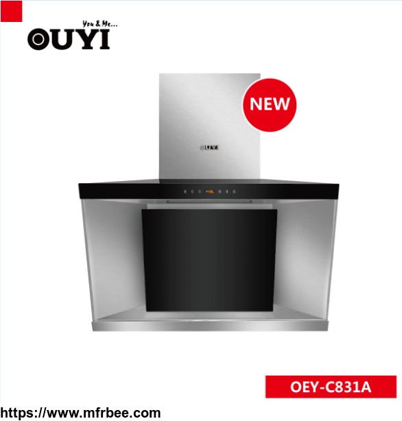 900mm_tempered_glass_and_stainless_steel_range_hood_with_led_display