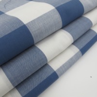 more images of 100% Cotton Yarn Dyed Plaid Fabric