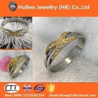 High Quality Stainless Steel Gold Bangle Bracelet from China