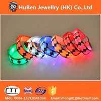 2016 new products promotional cheap custom remote controlled led bracelet