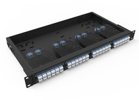 more images of Fixed Fiber Optical Patch Panel 96cores LC Adapter Duplex for High Density Network Solution