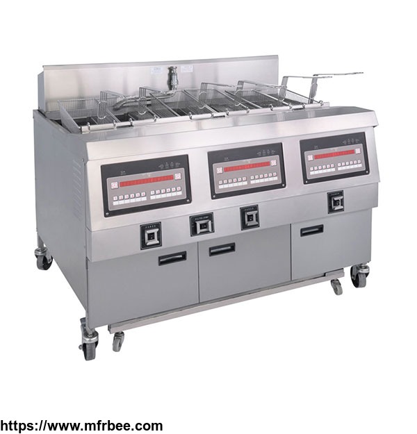 commercial_electric_open_fryer_with_oil_filter_system_for_restaurant_ofe_323
