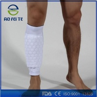 Honeycomb Pad Sports Leg Knee Support Brace Wrap AFT-SK011