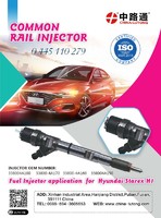 bosch common rail diesel injectors  0445110279 for common rail and injector