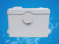 3 inlets Sanitary macerator pump for WC shower sink bath waste discharge