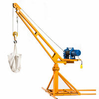 Construction Equipment Small Lift Crane Electric Arm Rotating Lifting Crane