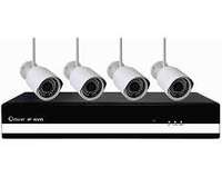 outdoor cctv camera kits 4CH Network Video Record Kits Black Colo