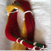 dyed color horse hair extension