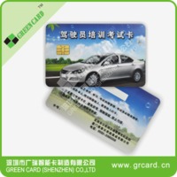 pvc card with chip PVC Card With TK4100 Chip