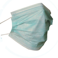 Nonwoven 3ply white disposable mouth cover/face mask /face cover