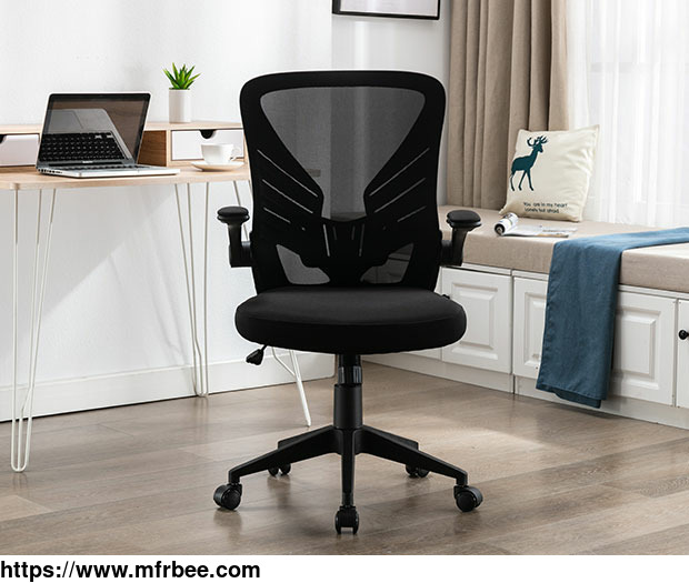 custom_black_mesh_office_chair_bulk_for_sale
