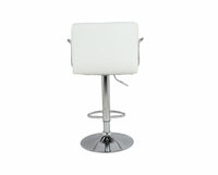 more images of Custom White Pu Leather Bar Stool Bulk For Sale