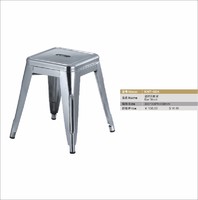 more images of food court chair metal stool stacking