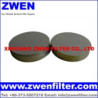 more images of Titanium Sintered Powder Filter Disk