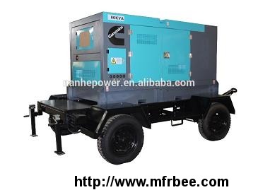 four_wheel_trailer_diesel_generator_set