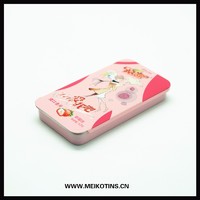 customized slid mints tin case/box/kids mints tin case