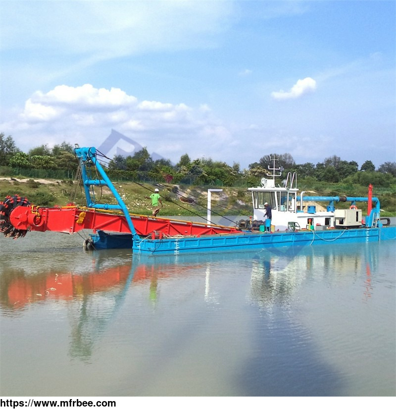 bucket_wheel_suction_dredger_with_higer_efficiency_easy_to_operate