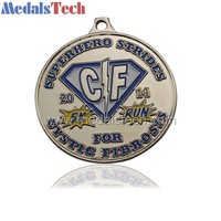 scholatic custom znic alloy medal