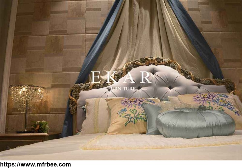 new_model_purple_soft_bed_antique_bed