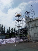 China manufacture aluminium mobile scaffold tower with factory price