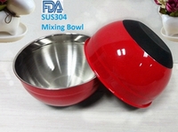 stainless steel mixing bowl salad bowl