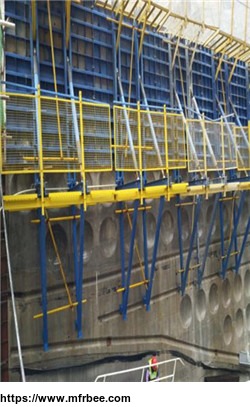 hydraulic_climbing_formwork_system_for_massive_concrete_building_construction