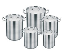 PROFESSIONAL CATERING COOKWARE RANGE OF DEEP STOCK POT FOR HOTEL AND RESTAURANT