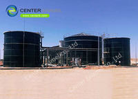 HIgh quality Industrial Glass Lined Steel Wastewater Storage Tanks