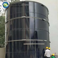 Bolted Glass Fused to Steel Tank for Waste Water / Sewage Treatment in accordance with EN 28765 / AWWA D103