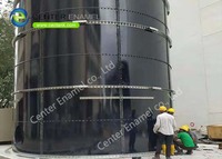 more images of Glass-Fused-To-Steel Wastewater Storage Tank For Wastewater Treatment Projects