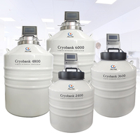 Anguilla liquid nitrogen cryogenic freezers KGSQ Aluminum alloy cryogenic tank