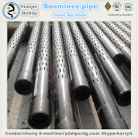 stainless steel perforated pipe slotted casing