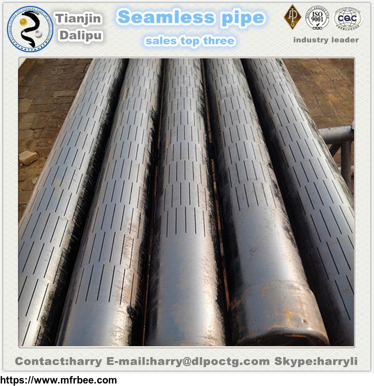 api_5ct_slotted_liner_steel_pipe_applied_in_the_sand_protection_in_the_oil_gas_and_water_well