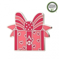 more images of Alpha Phi Gift Box Enamel Pins