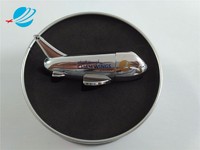 more images of Custom logo printing aircraft usb flash drive
