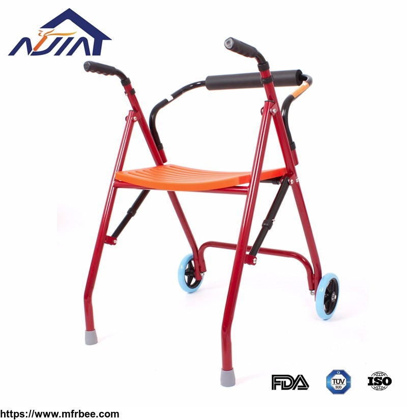medical_product_elderly_disabled_lightweight_steel_walking_frame_walker_with_two_wheel