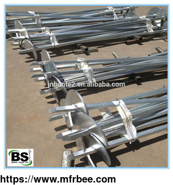 square_shaft_helical_piles_ground_screw_anchors_for_civil_construction
