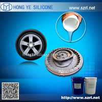 Addition cure silicone rubber for tire mold making