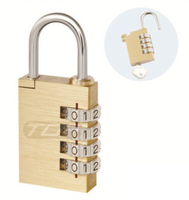 more images of T-8 Brass Combination padlock