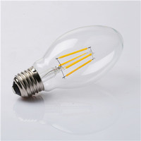 Wholesale DE-4D LED clear glass energy saving filament Bulb