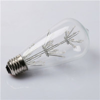 more images of Factory price ST64 LED E27 base high quality all star bulb