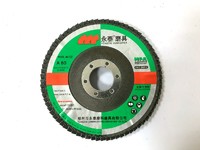 Yongtai 5 Inches,125x22.3mm, T27 Good Quality Flap Disc for Stainless Steel, Blue Color, EN12413