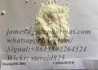 Factory supply MK-2866 Sarms Raw Powder Enobosarm Ostarine CAS 841205-47-8 guarantee delivery