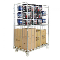 more images of Loading 500KG Logistics Rolling Container Trolley